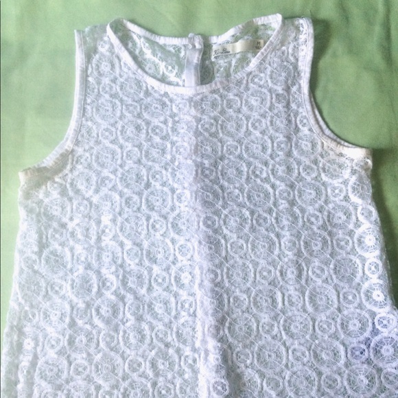 Hi-Line Sleeveless Lace Top - Picture 1 of 4